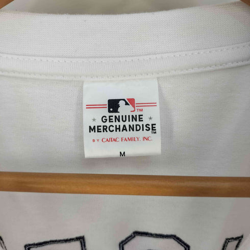 ジェニュインマーチャンダイズ GENUINE MERCHANDISE MLB メジャーリーグベースボール ロゴ刺繍Tシャツ メンズ import:M