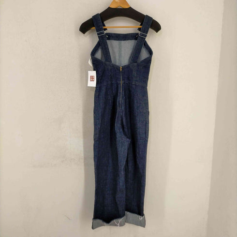 マウジー moussy WAIST FIT DENIM ジャンプスーツ レディース 1