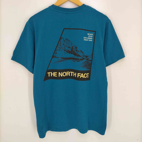 ザノースフェイス THE NORTH FACE Men’s Short Sleeve Logo Play Tee Banff Blue メンズ import:M