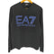 エンポリオアルマーニイーエーセブン EMPORIO ARMANI EA7 ロゴプリント ロングスリーブTシャツ 長袖 メンズ import:M