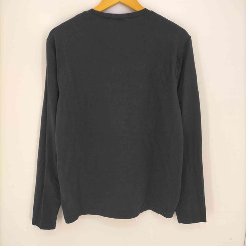 エンポリオアルマーニイーエーセブン EMPORIO ARMANI EA7 ロゴプリント ロングスリーブTシャツ 長袖 メンズ import:M