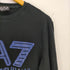 エンポリオアルマーニイーエーセブン EMPORIO ARMANI EA7 ロゴプリント ロングスリーブTシャツ 長袖 メンズ import:M