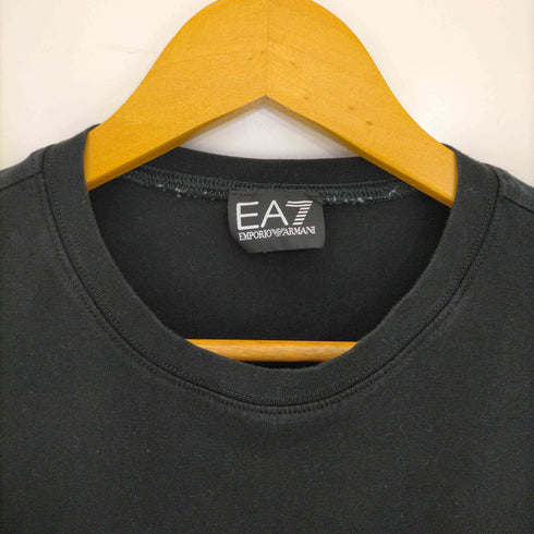 エンポリオアルマーニイーエーセブン EMPORIO ARMANI EA7 ロゴプリント ロングスリーブTシャツ 長袖 メンズ import:M