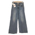 マウジー moussy カットオフ WIDE LEG STRAIGHT レディース US:24