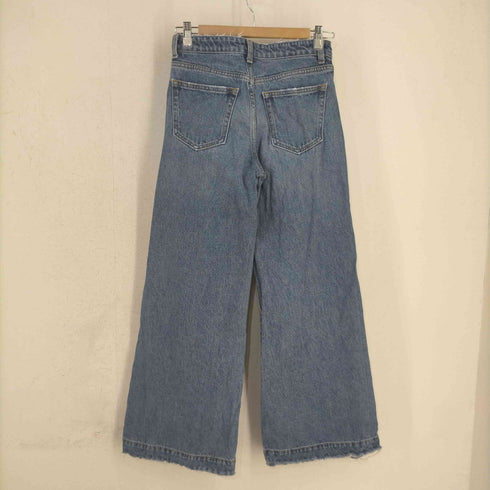 マウジー moussy カットオフ WIDE LEG STRAIGHT レディース US:24