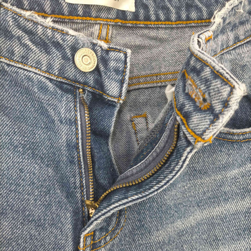 マウジー moussy カットオフ WIDE LEG STRAIGHT レディース US:24