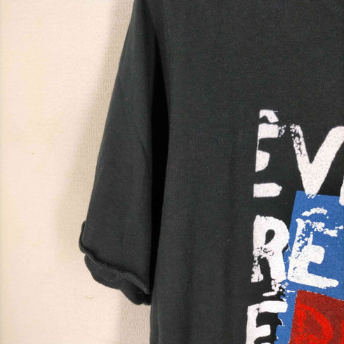 アニエスベー agnes b. PARIS 11S ラウンドネック ラバープリント Tシャツ レディース JPN:1
