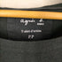 アニエスベー agnes b. PARIS 11S ラウンドネック ラバープリント Tシャツ レディース JPN:1