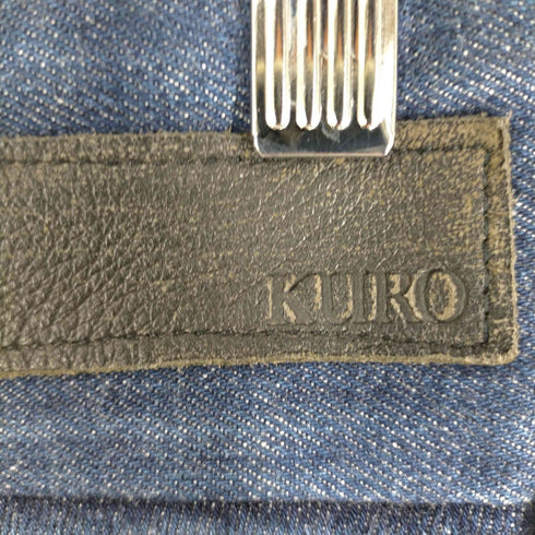 クロ KURO テーパード デニムスラックス メンズ JPN:S