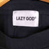 LAZY GOD CHILL CREATIVE プリント クルーネックTシャツ メンズ み