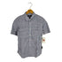 コムデギャルソンオム COMME des GARCONS HOMME 11SS シャンブレー ステッチデザイン ギャザー 半袖シャツ レディース JPN:XS