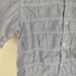 コムデギャルソンオム COMME des GARCONS HOMME 11SS シャンブレー ステッチデザイン ギャザー 半袖シャツ レディース JPN:XS
