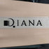 ダイアナ DIANA スタッズ ブラックスエードパンプス レディース 24 1/2