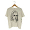 ザラ ZARA Embroidery Girl エンブロイダリーガール クルーネックTシャツ レディース import:L