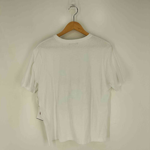 ザラ ZARA Embroidery Girl エンブロイダリーガール クルーネックTシャツ レディース import:L