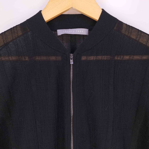 セオリーリュクス theory luxe VERONA シアージップカーディガン ブルゾン レディース 38