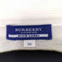 バーバリーブルーレーベル BURBERRY BLUE LABEL ロゴ刺繍 ボーダー フロントレースアップ ポロシャツ ニット レディース JPN:38