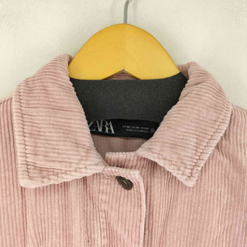 ザラ ZARA コーデュロイトラッカージャケット レディース XS