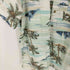 CHERESKIN 90-2000s 海 ヤシの木 総柄 コットン オーバーサイズ 半袖シャツ メンズ XXL