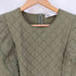 ザラ ZARA Contrast Quilting Blouse コントラスト キルティング ブラウス レディース import:XL