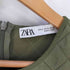 ザラ ZARA Contrast Quilting Blouse コントラスト キルティング ブラウス レディース import:XL