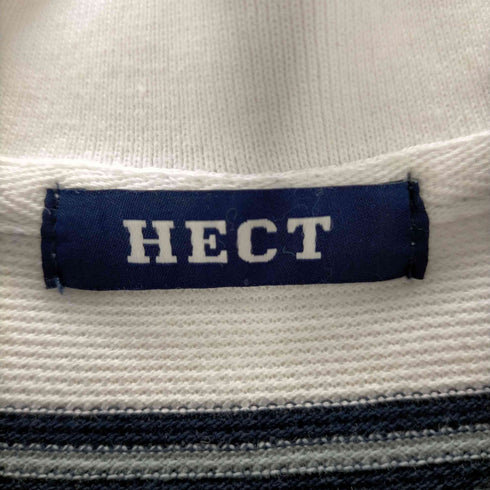 モノマート MONO-MART HECT ボーダー柄ポロシャツ メンズ