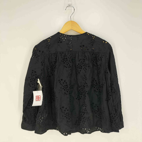 セオリーリュクス theory luxe FLORAL EYELET アイレット レースブラウス レディース 38