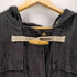 デニムアンドコー Denim&Co トグルボタン フーデッドデニムコート メンズ 3X