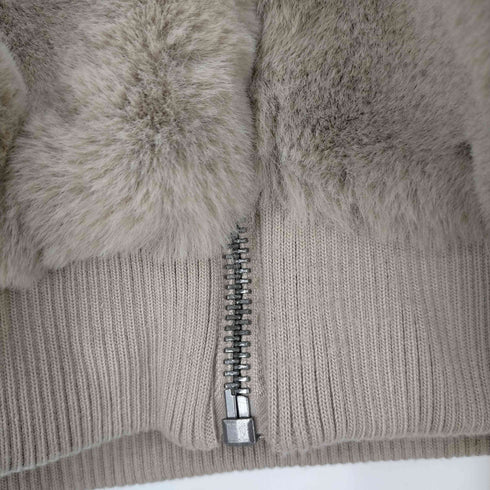 ザラ ZARA New Zara Faux Fur Jacket ボアジャケット メンズ JPN:XL