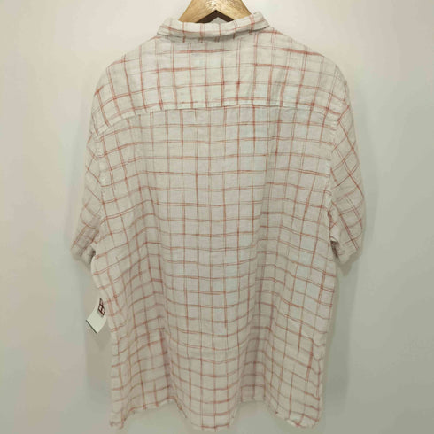 ペリーエリス PERRY ELLIS 00S チェック柄 オーバーサイズ 半袖シャツ メンズ XXL
