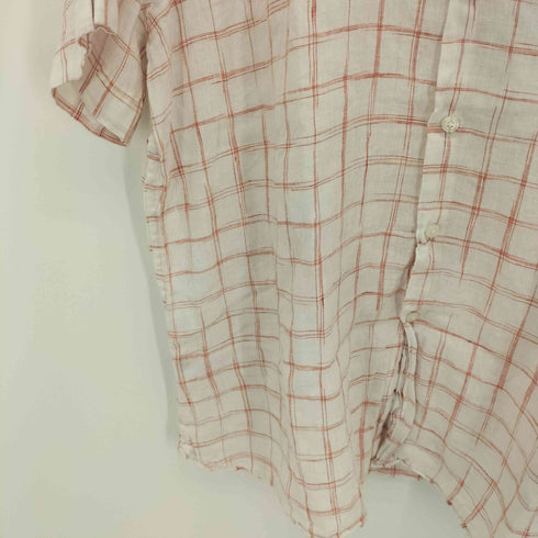 ペリーエリス PERRY ELLIS 00S チェック柄 オーバーサイズ 半袖シャツ メンズ XXL
