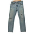 リーバイス LEVI STRAUSS&CO 501 ボタンフライ ダメージ デニム パンツ レディース