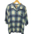 トミーバハマ Tommy Bahama 90S 総シルク チェック オープンカラーシャツ メンズ XL