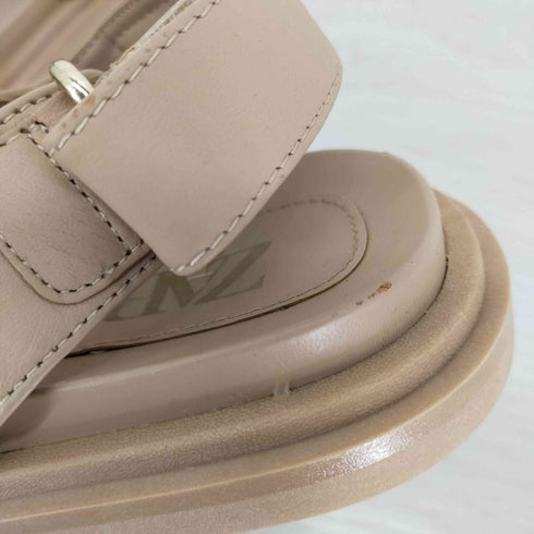 ザラ ZARA ストラップレザーサンダル レディース JPN:38