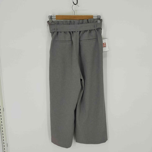 ユナイテッドアローズ UNITED ARROWS ハイウエストクロップドタックパンツ レディース DE:38