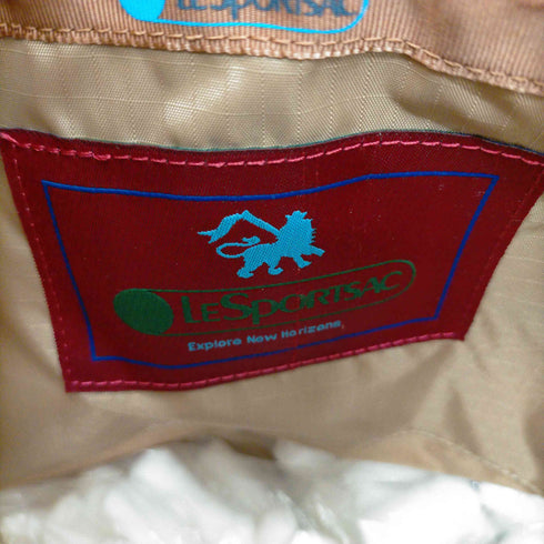 レスポートサック LeSportsac 2way パイソン柄 LG 2 ZIP POCKET TOTE レディース