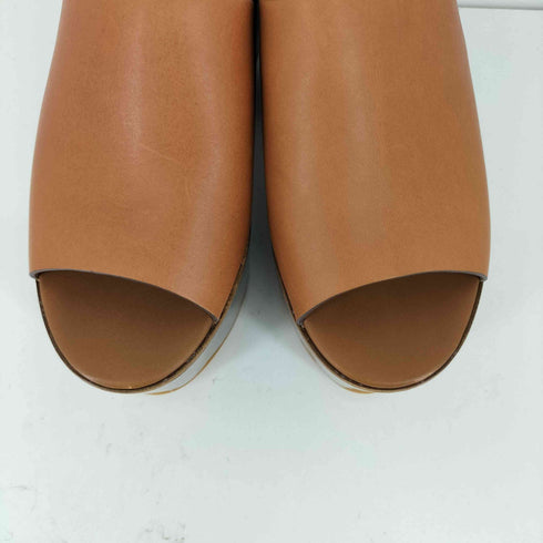 シーバイクロエ SEE BY CHLOE オープントゥ ウェッジソール 厚底サンダル レディース EUR:37