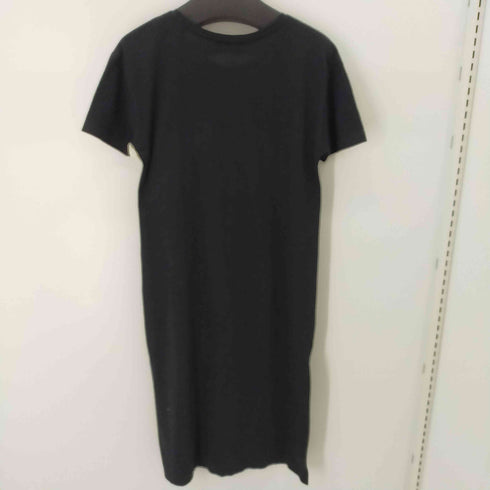 ザラ ZARA Black Dress ノーカラーロングワンピース レディース JPN:S