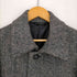 ハリスツイード Harris Tweed TEIZIN mens shop ヘリンボーンツイル ウールステンカラーコート メンズ JPN:L