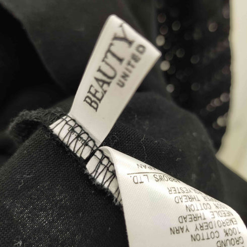 ビューティーアンドユースユナイテッドアローズ BEAUTY & YOUTH UNITED ARROWS 23SS エンブロイダリーレース7分袖カットソー レディース