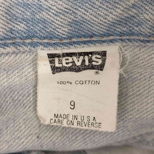 リーバイス Levis 17501-0134 USA製 ボタンフライ レディース 9