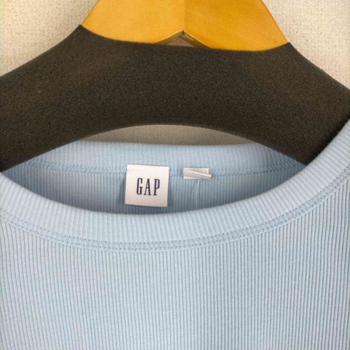 ギャップ Gap 23SS ロゴ刺繍 クルーネックTシャツ チビT レディース JPN:S