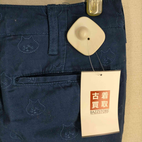 ネネット Ne-net 総柄 テーパードパンツ ワークパンツ レディース JPN:1