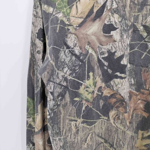 MOSSY OAK リアルツリー L/S カットソー メンズ