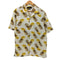 DIRECTION 開襟 フルーツ柄 オープンカラー シャツ メンズ JPN:XL