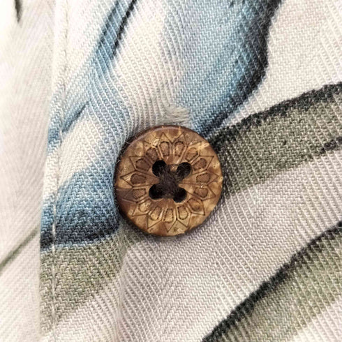 カリビアンジョー CARIBBEAN JOE 90S レーヨン オープンカラー 開襟アロハシャツ メンズ JPN:XXL