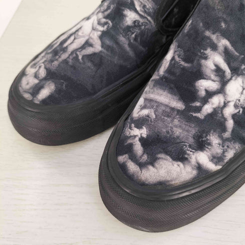 ラッドミュージシャン LAD MUSICIAN Canvas Slip-On Angels エンジェルプリント キャンバススリッポン メンズ 46
