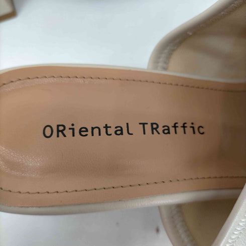 オリエンタルトラフィック ORiental TRaffic スクエアトゥトングヒールサンダル レディース LL
