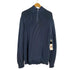ペリーエリス PERRY ELLIS 00s アクリルコットン ハーフジップクロッシェニット メンズ import:XL
