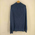 ペリーエリス PERRY ELLIS 00s アクリルコットン ハーフジップクロッシェニット メンズ import:XL